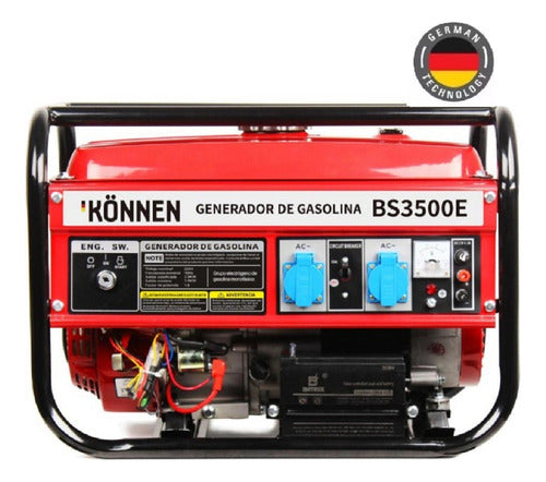 Generador Konnen Bs3500e Arranque Electrico Gran Potencia !! 1