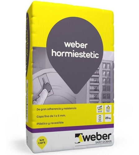 Weber Hormiestetic Concrete Repair Mortar 25 Kg 0