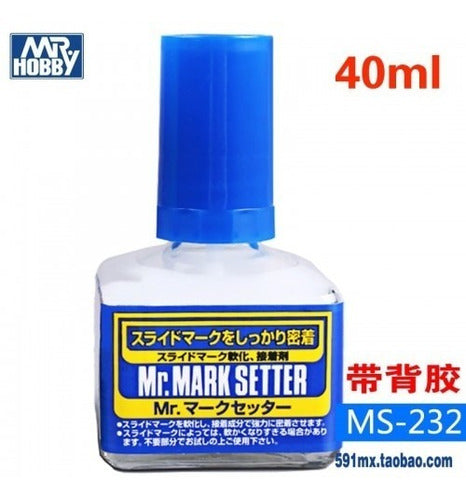 Mr Hobby Dekal Fix Marck Setter Fijador De Calcas 40ml Japan 0