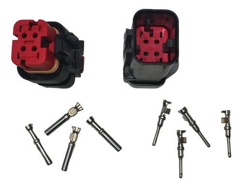 FullControl Set Conector/Ficha 4 Pines Caterpillar Y Otros 1