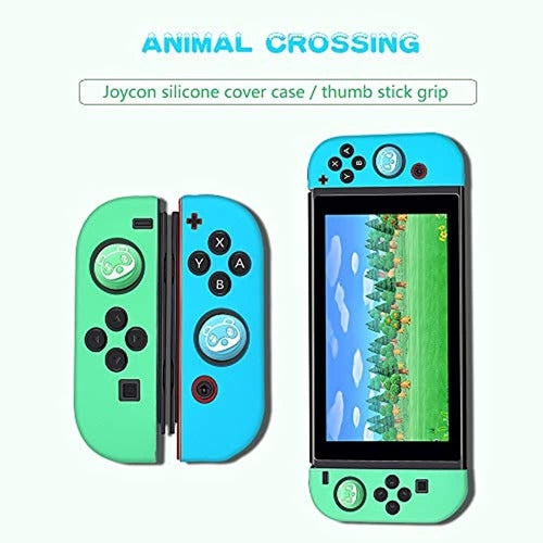 Ferkurn Joystick Thumb Grip Caps for Switch and Lite - Cute Bear Design 3