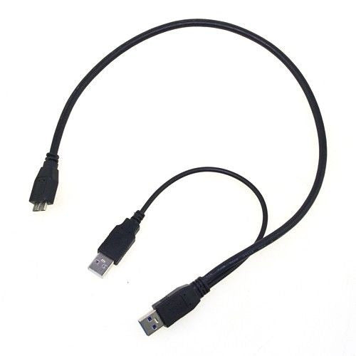 Ablegrid Micro USB 3.0 Male to USB 3.0 Cable for External Drive 2