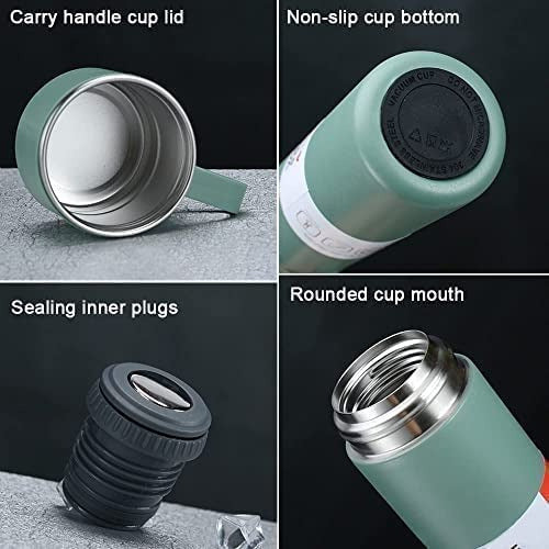 Vacuum Flask Set with Brewing Cap and Stainless Cups Up to 12 Hours Insulation 11