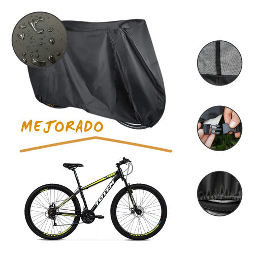 Waterproof R29 Bike Cover Thick Canvas Heavy Duty UV Protection 1