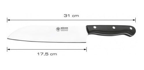 Böker Arbolito Santoku Chef Knife 17.5 cm Inox POM 1