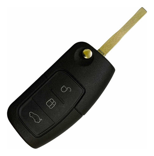 Keyfad Carcasa Navaja + Llave 3 Botones HU101 Keyfad FD00008 2