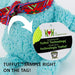 HuggleHounds Durable Corduroy Squeaky Knottie Dog Toy 4