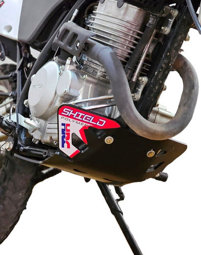 Shield Protecciones - Gaspar Ringuelet Chapón Cubre Carter Plástico Honda Tornado 250 7mm Premium 0