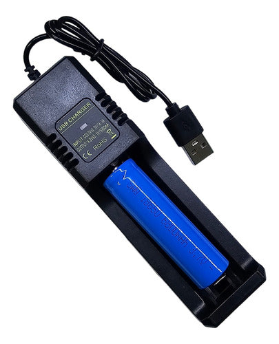 LI-ON Charger Rechargeable Battery Charger 18650 Lithium USB 5V 5