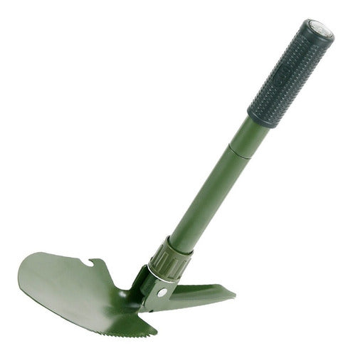 Folding Shovel with Compass and Case for Camping by Waterdog 0