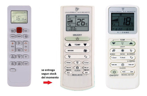 Control Remoto Aire Acondicionad Universal Configurado Ar807 1