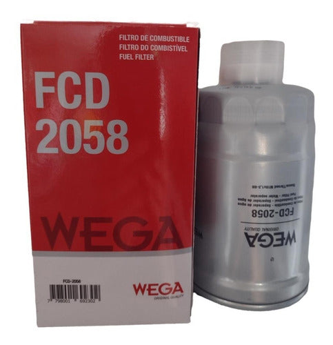 Wega Filtro De Combustible FCD-2058 1