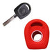 Cubre Volante + Funda Llave Silicona - Vw Voyage - Rojo 4