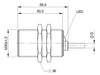 Balluff Sensor Inductivo M30 PNP NA Con Cable 3m BES00A1 1