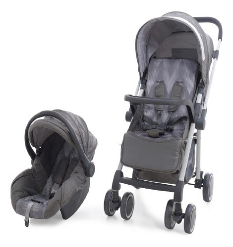 Bebesit Coche Travel System Oviedo Gris 0