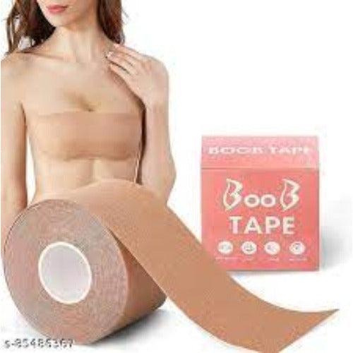 Boob Tape Combo Adhesive Bra + 3 Pairs of Nipple Covers 0