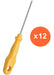 Tramontina Screwdriver Cross Point 1/8x3 Inches X12 1