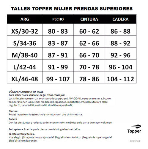 Topper Campera Moda GD Wmn Mujer Del Viso Deportes 4