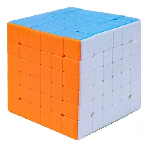 Moyu MeiLong 6x6 V2 Magic Cube Multicolor Tut 0