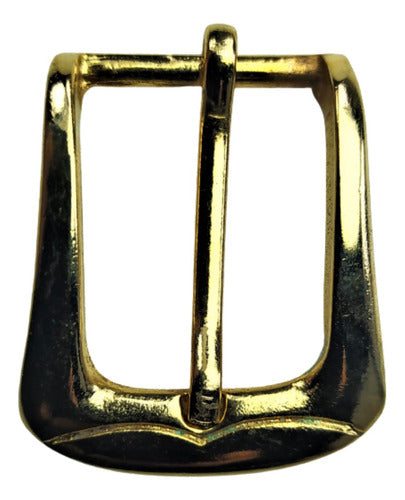 Fasolo Metal Buckle Color Gold for Belt 30x22 mm 1