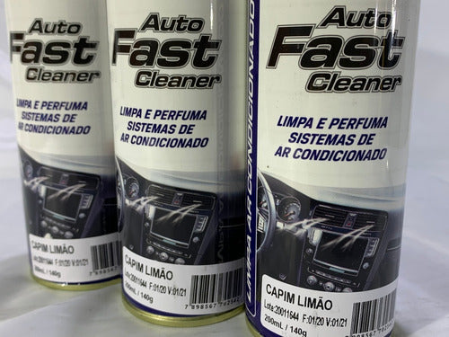 Mundial Prime Limpia Aire Acondicionado Auto Desinfecta Aromas Fast 200ml 7