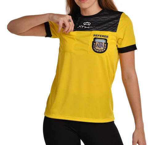 Women's Athix Official Referee Shirt - AFA Referee Jersey for Ladies 12