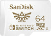 SanDisk Micro SD 64GB Official Nintendo Switch Memory Card 0