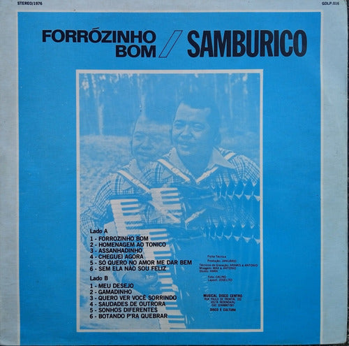 Lp Samburico - Forrózinho Bom 1