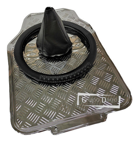 Grupo Dago Fiat Toro Combo Gear Shift Cover + Steering Wheel Cover + Mats 0