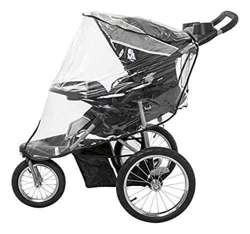 Nuby Jogging Stroller Weather Shield, Cubierta Transparente 2