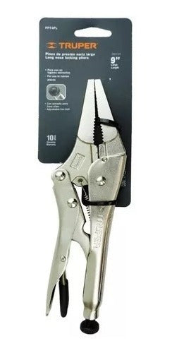 Truper Long Nose Locking Pliers 9 Inches - Code: 17433 1