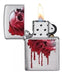 Zippo Original Red Skull Design Model 49603 1