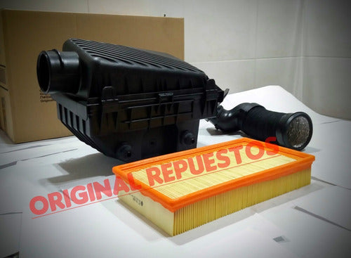 Volkswagen Portafiltro De Aire + Filtro De Aire Original Gol Ab9 1.6 2