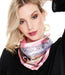 PM Complementos Women's Square Silk Scarf - Choose Your Style 5