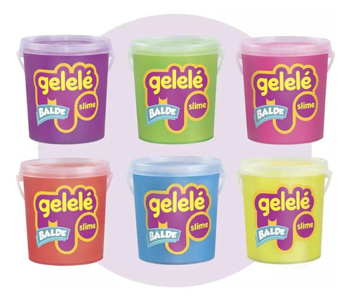 Gelelé Slime Bucket 457g Traditional Sweet Toy Lanus 1