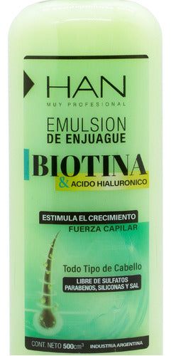 Han Biotina Acido Hialuronico Emulsion Enjuague Anticaída 4