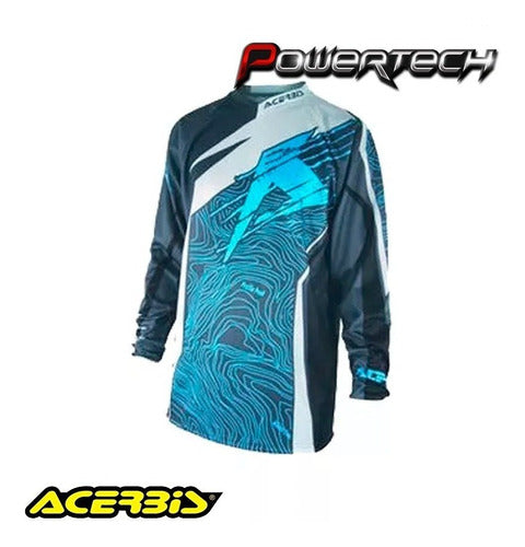 Acerbis Profile 09 Motocross Jersey - Blue - XXL 0