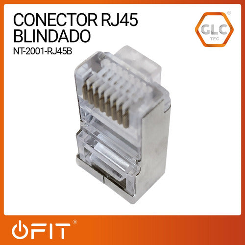 GLC RJ45 Plug Connector Cat 5e Shielded 1