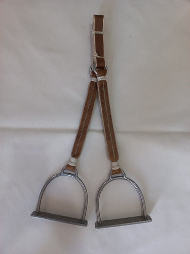 Artesanias Identidad Gaucha Stainless Steel Stirrups 2