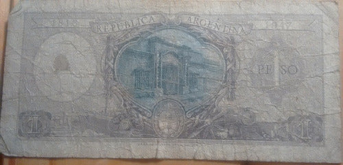 Billete Serie B - Un Peso Moneda Nacional - Banco Central 1