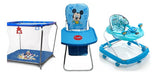 Folding High Chair Playpen Walker 3 Positions Baby 0