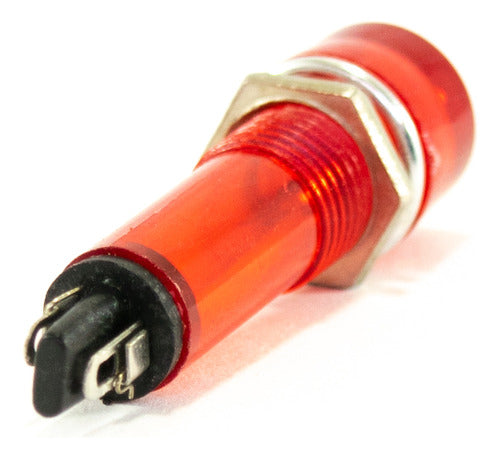 ELUMILED 2 Round Red 12V 10mm Indicator Lights 1