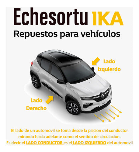 Carcaza Cromo Espejo Retrovisor Izquierda Renault Duster Ori 1