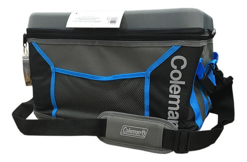 Coleman Thermal Bag Folding 45 Cans Blue 1