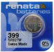 Renata Silver Oxide Battery 399 SR927W 0