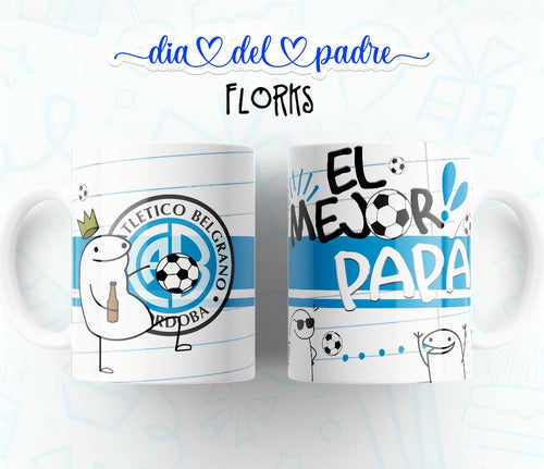 Plantillas Tazas Dia Del Padre Flork Futbol Sublimar #t198 2