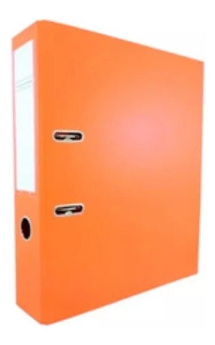 UTILOFF Orange PVC Plastic Binder Size Legal x 10 Units 0