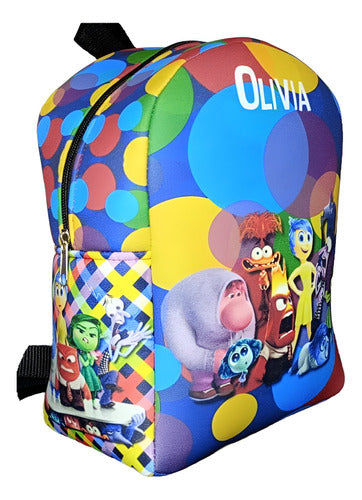 Luz Luna Mochila Infantil Personalizada Premium Full Print 7