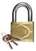 Globe Bronze Padlock 75 Mm 0