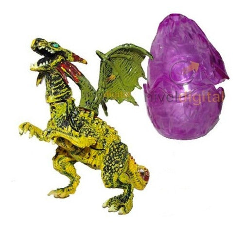 Dragon Egg Building Kit Articulated Various Colors Kids 9